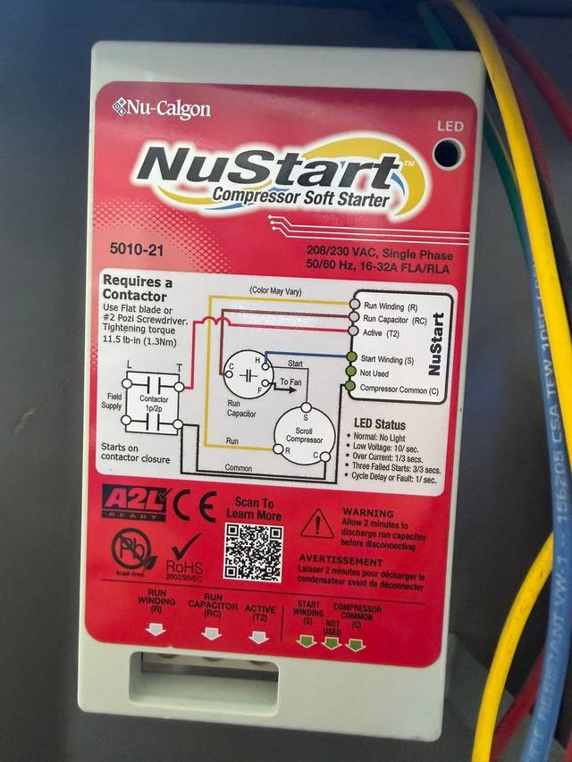 AC soft-start installation — His Kingdom Electric, Waller TX