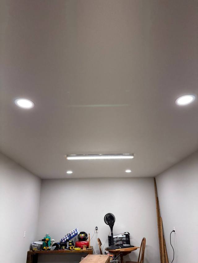 Garage lighting installation — His Kingdom Electric, Waller TX